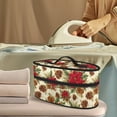 thumbnail image 2 of HELLHERO Christmas Poinsettia Garment Steamer Organizer Travel Iron Case, Bag Only, 2 of 6