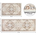 thumbnail image 3 of Kitchen Anti Fatigue Mat Set of 2 Waterproof Boho Comfort Standing Mat Non Skid Cushioned Rugs Mats with Runner Kitchen Floor Carpet for Kitchen Sink Office Laundry, 3 of 6