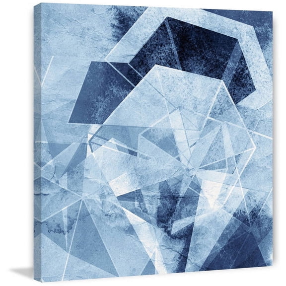 "Shimmering Appendix" Painting Print on Wrapped Canvas