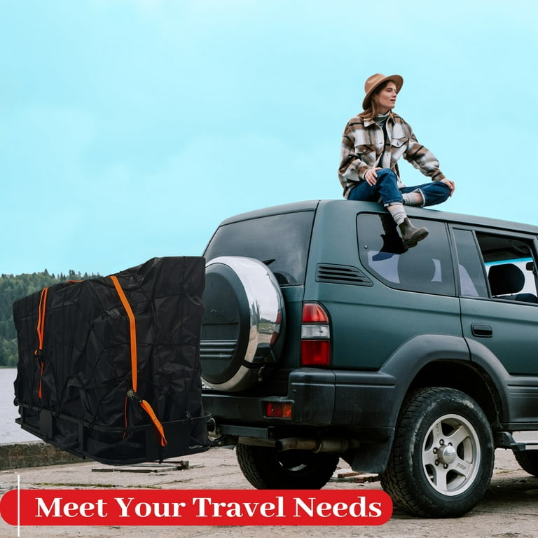 XL 500 lb Car Roof Top Luggage Cargo Rack Basket Van SUV Jeep