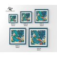 thumbnail image 2 of Colorful Leaves - Premium Diamond Painting Kit, 2 of 5