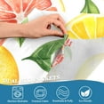 thumbnail image 3 of Yayeee Kitchen Curtains Tier Pair Light Filtering 27"x24" Rod Pocket Short Cafe Window Panel, Candy Lemon, 3 of 7