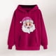 thumbnail image 2 of WILLBEST Sudadera Navideña para Mujer con Estampado Navideño, Cuello Redondo y Manga Larga, Estilo Casual y con Capucha Chica​​, 2 of 3