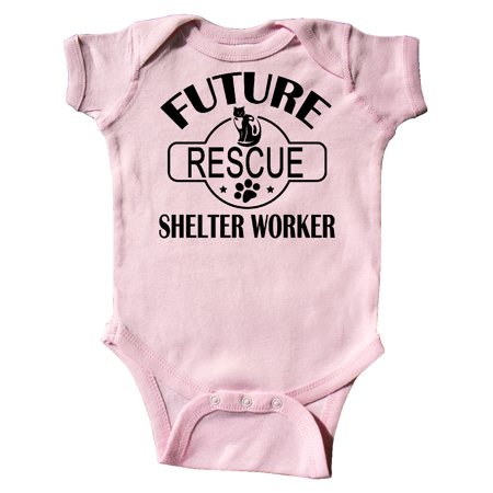 

Inktastic Future Rescue Shelter Worker Gift Baby Boy or Baby Girl Bodysuit