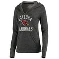 thumbnail image 2 of Women's Fanatics Black Arizona Cardinals Doubleface Slub Pullover Hoodie, 2 of 3
