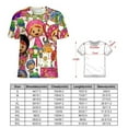 thumbnail image 2 of Team Umizoomi T-Shirt for Women Casual Printed Tee Stylish Soft Graphic Shirts Top Short-Sleeve Outfit 2XL, 2 of 8