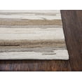 thumbnail image 3 of Rizzy Rugs Vogue Area Rug VOG101 Tan Striped Rows 2' 6" x 8' Rectangle, 3 of 3