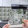 thumbnail image 1 of Affordablo 2025 Renter Friendly Tile Peel And Stick Clearance 10pc 3D Crystal Tile Stickers DIY Waterproof Self-Adhesive Wall Stickers 4inch, 1 of 7