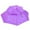 Raindrop Purple, variant on LKWLPD Hands Free UV Protection Head Umbrella Double Layer for Fishing Gardening Beach