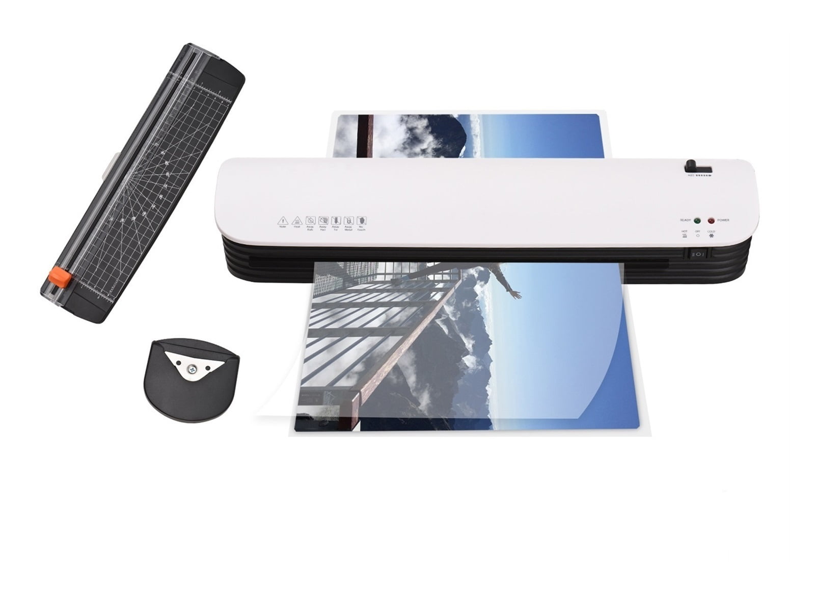 SL399 Laminator Machine Set A3 Size Hot and Cold Lamination 2 Roller System For Long-term Use