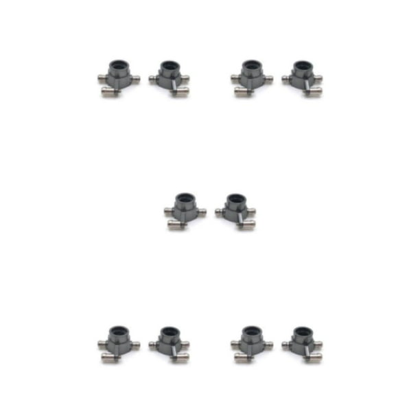 Kenally 1 par de copas de dirección de coche RC, copas traseras de vehículo, accesorios de actualización automotriz, reemplazo para WL Toy Type2 NO2