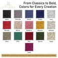 thumbnail image 6 of LitLook Hacci Sweater Knit Fabric by the Yard - 4-Way Stretch 190 GSM Pashmina Fabric for Sweaters, Cardigans, Hoodies, Dresses, Loungewear - Ivory / Black, 6 of 6