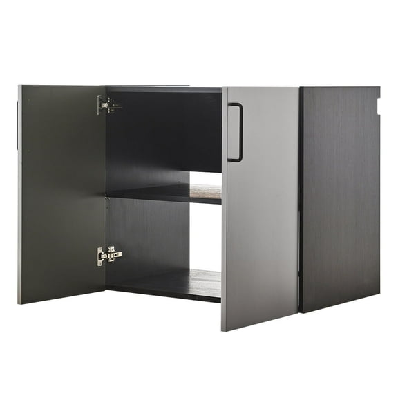 Newboti Furniture Astro Series 32 in. W x 28 in. H x 20 in. D Metal Wall Mounted Base Door Storage Cabinet 77758