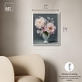 thumbnail image 4 of Blush Blooms in a Vase Canvas Print Fashion Decor by Art Remedy, White Frame, 16 x 20, 4 of 6