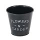 thumbnail image 5 of Maceta para jardín, maceta de escritorio, barril de almacenamiento, decoración para exteriores e interiores. Negro Sin asas, 5 of 9