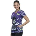 thumbnail image 7 of Tooniforms Women Scrubs Top, V-Neck, Plus Size, TF629, 2XL, Vamp, 7 of 7