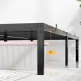 thumbnail image 5 of Ourlova Queen Bed Frame, 14-inch High Metal Platform Bed Frame, Queen Size Bed Frame with Metal Slat Support, Under Bed Storage, No Box Spring Needed, Noiseless Design, 5 of 5