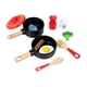thumbnail image 2 of 11x accesorios de cocina simulados Montessori juguetes educativos utensilios de cocina juego de ollas y sartenes para niños niñas niños regalos de, 2 of 9