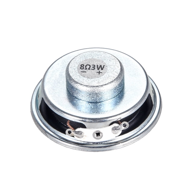 Unique Bargains Haut-Parleur 3W 8 Ohms 50mm Forme Ronde pour Audio DIY