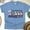 CarolinaBlue, variant on Emergency Nurse T-Shirt | Pastel Lettering with Stethoscope and Checkered Print Tee, Navy, Size M