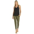 thumbnail image 4 of Everyday Yoga Motion Solid Racer Back Layering Tank, Scoop Neck, Sleeveless, Casual (Women’s), 4 of 4