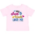 thumbnail image 3 of Inktastic My Aunt and Uncle Love Me with Hearts Boys or Girls Baby T-Shirt, 3 of 5