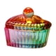 thumbnail image 3 of Herramientas de cristalería Bowl con tapa, vaso de vidrio para el cuidado de uñas, herramientas de cuidado de manicura, líquido acrílico, polvo , Corazón Corazón rayado, 3 of 8