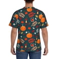 thumbnail image 2 of Rocae Autumn with Pumpkins for Men's Moisture-Wicking Crew Tee - T-Shirt for Sports, Outdoor Activities, and Casual Wear, 2 of 9
