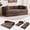 Coffee color, variant on Danolapsi 78.7" Modern Convertible Chaise Lounge Sofa Bed, 2-in-1 Sleeper with Removable Pillow, Space-Saving Sofa for Living Room, Apartment, Studio, Guest Room, Office - Easy Assembly
