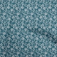 thumbnail image 1 of oneOone Viscose Jersey Teal Blue Fabric Asian Block Sewing Fabric By The Yard Printed Diy Clothing Sewing Supplies 60 Inch Wide, 1 of 5