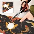 thumbnail image 6 of Yayeee Faucet Mat for Kitchen Sink 30" Diatomite Long Splash Guard Pad, Black Fish Pattern, 6 of 7