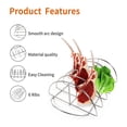 thumbnail image 3 of Barbecue Rib Rack for Smokers,Barbecue Rack,for Charcoal Barbecue, 3 of 5