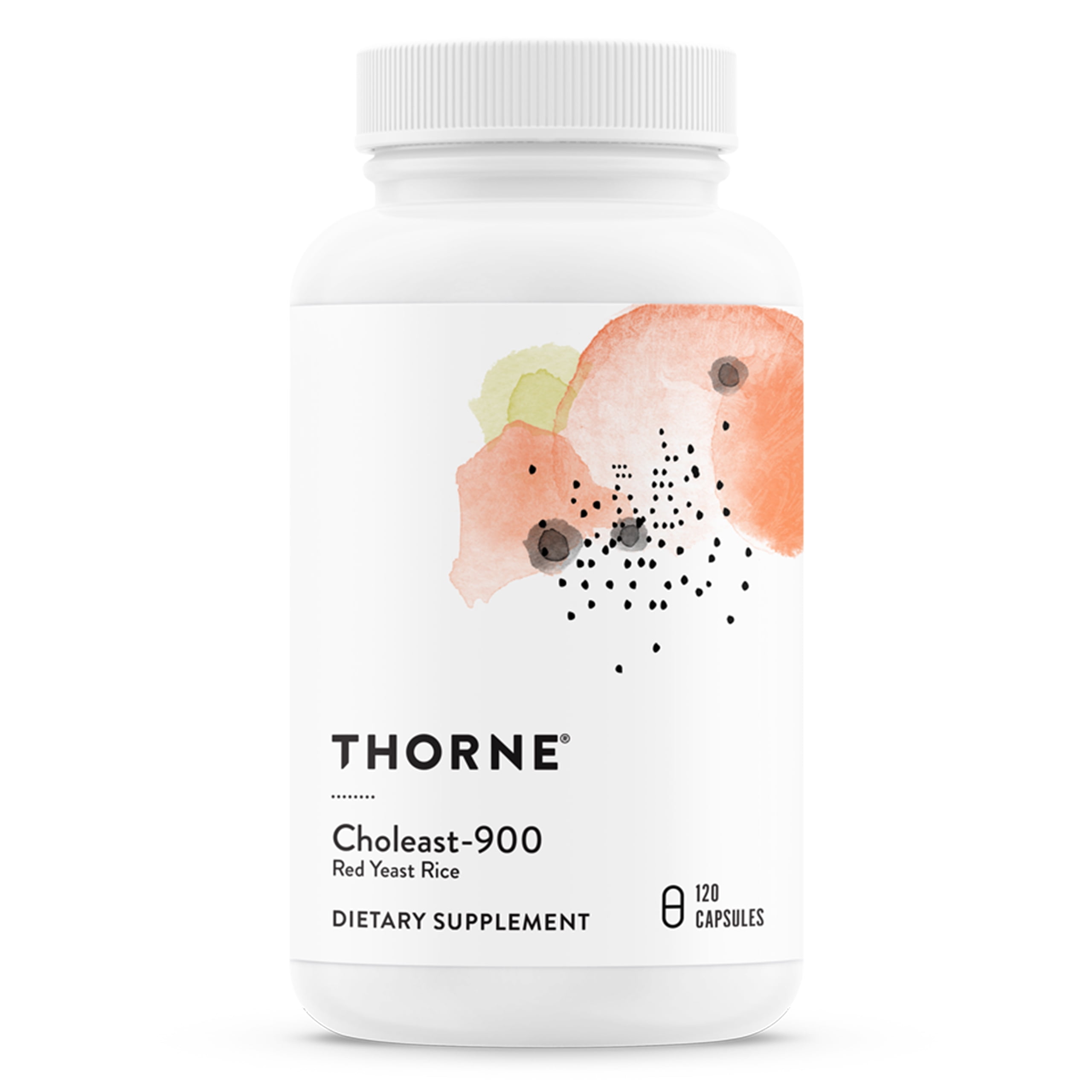 Thorne Choleast900900mg Red Yeast Rice Extract GlutenFree Supplement Supports Healthy