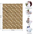 thumbnail image 4 of Beige Chicken Pattern Blanket,Comfortable Soft Lamb Wool Throw Blanket,All Season,Warm Lightweight Blankets for Sofa Bed Couch Living Room Chair,30"x40", 4 of 4