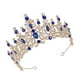 thumbnail image 3 of Tocado de fiesta, tiara de diamantes de imitación, corona de novia para boda, accesorio para el cabello, 3 of 4