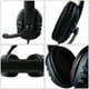 thumbnail image 3 of Audífonos para juegos con cable de 3,5 mm por encima del oído Juego Audífonos con cancelación de rui Abanopi Azul negro, 3 of 7