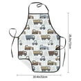thumbnail image 2 of Sikiie Tractor and Dumper Aprons for Kitchen Cooking Aprons, Chef Apron for Men Women Chef, 2 of 7