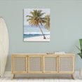 thumbnail image 3 of Stupell Industries Looming Palms on Shore Landscape Painting Gallery Wrapped Canvas Art Print Wall Art, 36 x 48, 3 of 8