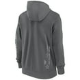 thumbnail image 3 of Men's Nike Charcoal Dallas Cowboys Primetime Club Full-Zip Hoodie, 3 of 3