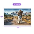 thumbnail image 5 of Welcome Fall Western Cowboy English Springer Spaniel Enjoys Majestic Autumn Doormat Springers Dog Lover Gifts Indoor Outdoor Welcome Mat - 01007, 5 of 5