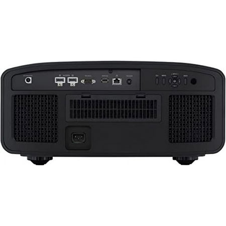 JVC DLA-NP5 D-ILA Lamp Projector, 1900 Lumens, 4K/120P, 65 mm All Glass Lens, 40,000:1 Native Contrast, 3 Year Warranty - Black