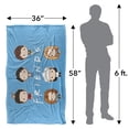 thumbnail image 5 of Friends Chibi Stacked Silky Touch Super Soft Throw Blanket 36" x 58", 5 of 6