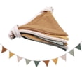 thumbnail image 1 of Banderines para decoración de habitación bebés y niños pequeños, cuarto bebé, cumpleaños, bohemio, boda, fiesta ducha (pancarta verde claro) Banner claro, 1 of 8