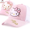 thumbnail image 2 of Gorro de Sol de dibujos animados Kawaii Sanrio Hello Kitty, protector solar, animación de estudiantes de belleza, gorra de béisbol para niños y niñas, gorra deportiva Anti-Uv Fivean unisex, 2 of 2