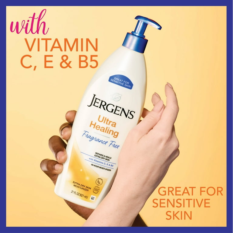 4 pack) Jergens Ultra Healing Hand And Body Lotion Dry Skin