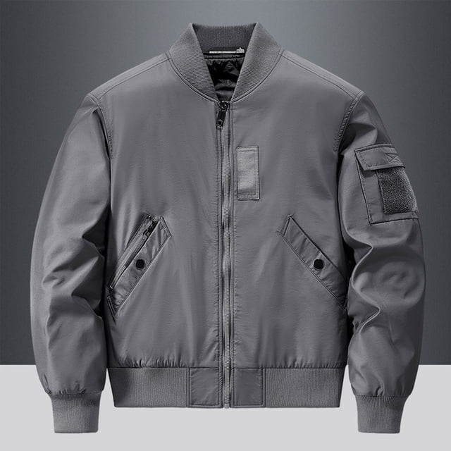 Styesk Vestes pour Hommes Veste de Sport Décontractée Quotidienne Extérieure Col Montant Manches Longues