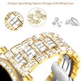 thumbnail image 2 of Correa de reloj Mesime Jewelry con protector de pantalla Apple de 46 mm, 2 of 6