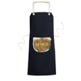 thumbnail image 1 of African Aboriginal Art Pattern Tribal Apron Bib Sarong Cooking Baking Kitchen Pocket Pinafore, 1 of 3