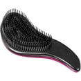 thumbnail image 4 of 2 Pcs Tearless Hair Comb Comb Hair Brush for Long Thick Curly Girls Girls, Color Pink, Black, 4 of 5