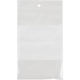 thumbnail image 1 of White Block Poly Bags, Reclosable, 6" x 4", 2 mils , Pack of 100, 1 of 1